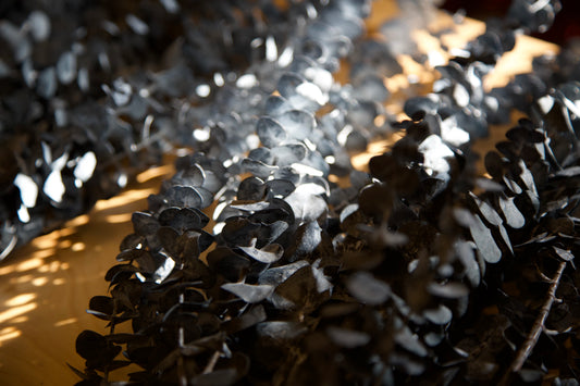 Bouquet eucalyptus bleu givré (format régulier)