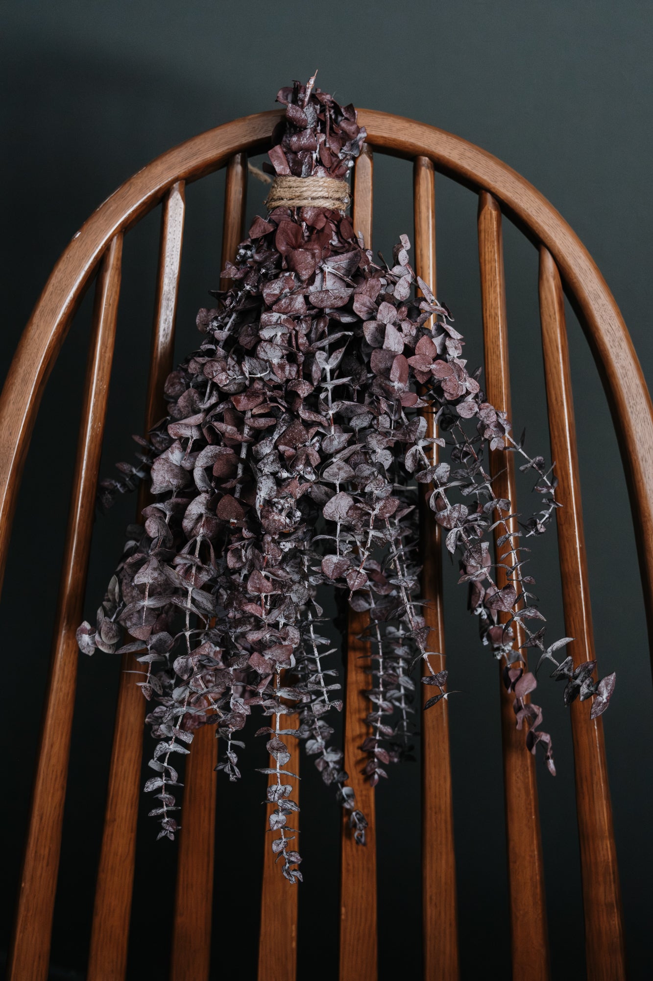 Bouquet eucalyptus bourgogne (format régulier)