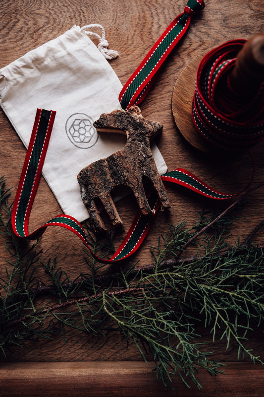 Ornements - Figurines de bois (Ensemble de 6)