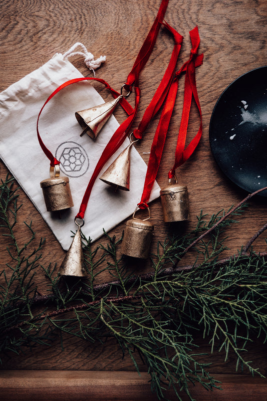 Ornements - Clochettes dorées (Ensemble de 6)